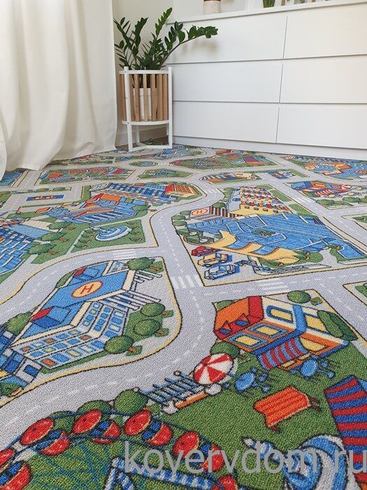 Детский ковер-палас M-POLIS ROAD