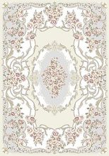 Ковер из шенилла BR CHENILLE 3823 АМ05 CREAM ОВАЛ